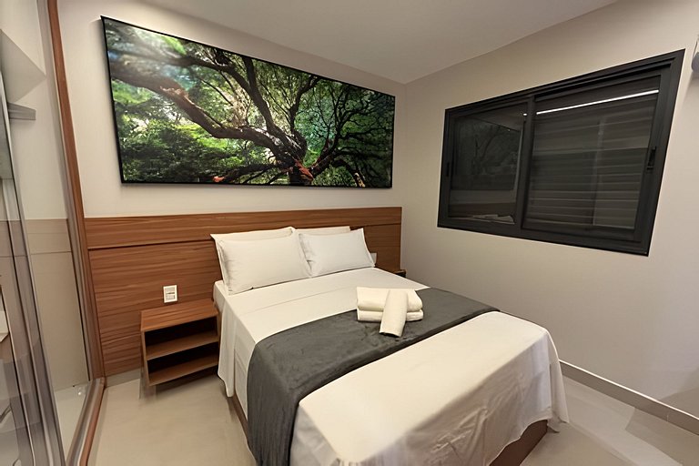 RTM70 - Flat Alto Padrão Cozinha Completa com Varanda