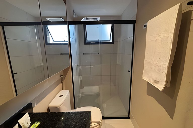 Flat Alto Padrão Cozinha Completa com Varanda - RTM70