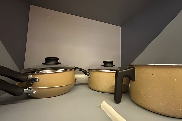 Flat Alto Padrão Cozinha Completa com Varanda - RTM70