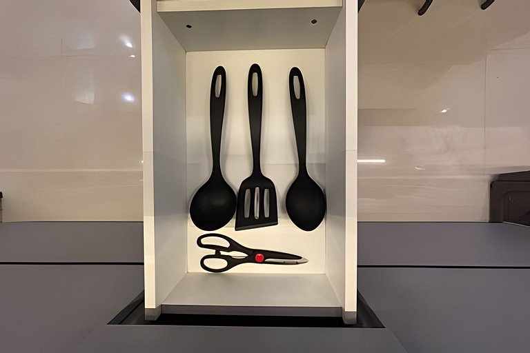 Flat Alto Padrão Cozinha Completa com Varanda - RTM70