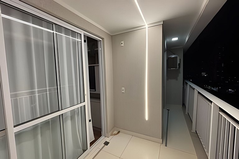 Flat Vista para Parque Cozinha Completa - WLK22