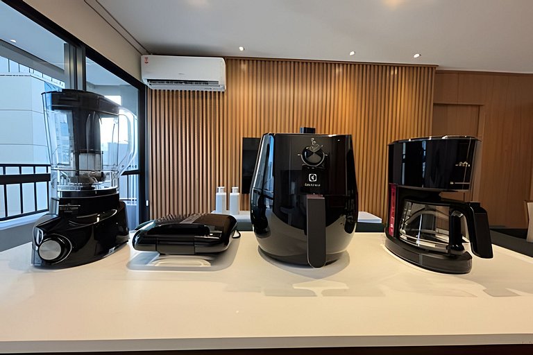 RTM15 - 2Q Garagem Ar-condicionado Total com Varanda