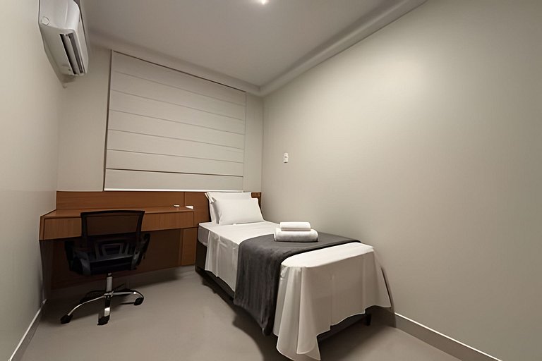 RTM15 - 2Q Garagem Ar-condicionado Total com Varanda