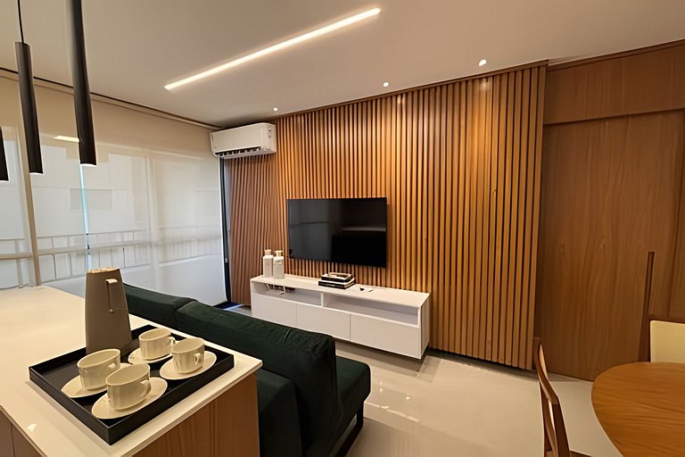 RTM15 - 2Q Garagem Ar-condicionado Total com Varanda