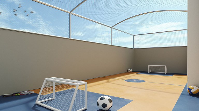 RTM12 - Studio Cama SuperKing Cozinha Completa e Varanda