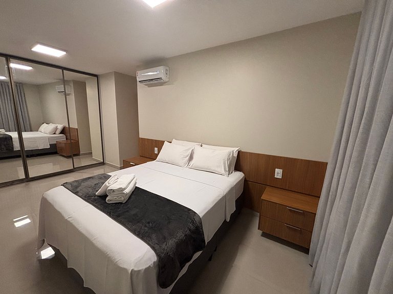 RTM15 - 2Q Garagem Ar-condicionado Total com Varanda