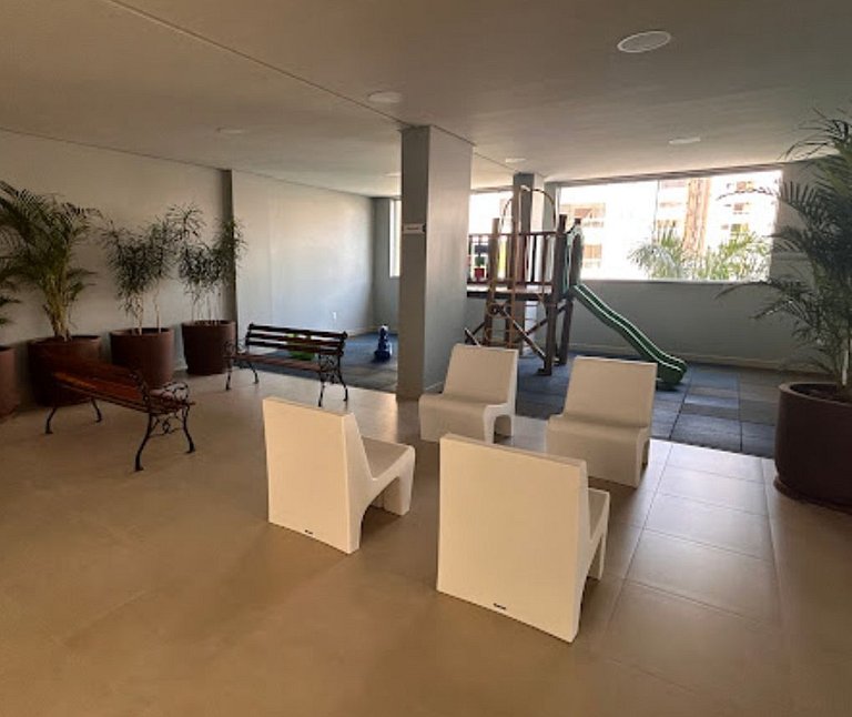 Flat Alto Padrão Cozinha Completa com Varanda - RTM70