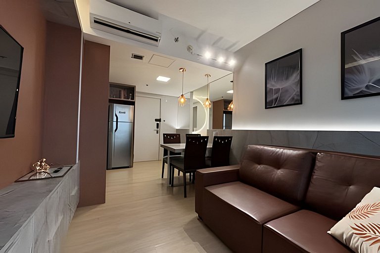 BLD22 - Flat Próx Órion Cozinha Completa