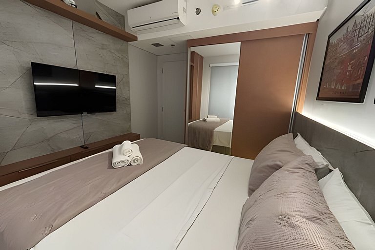 BLD22 - Flat Próx Órion Cozinha Completa