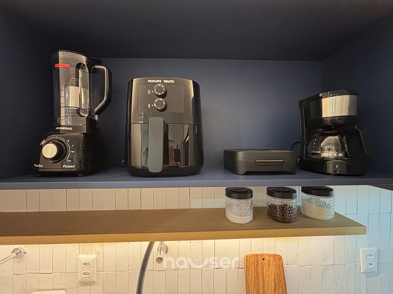 IDV80 - 2Q Garagem Ar-condicionado Total com Varanda