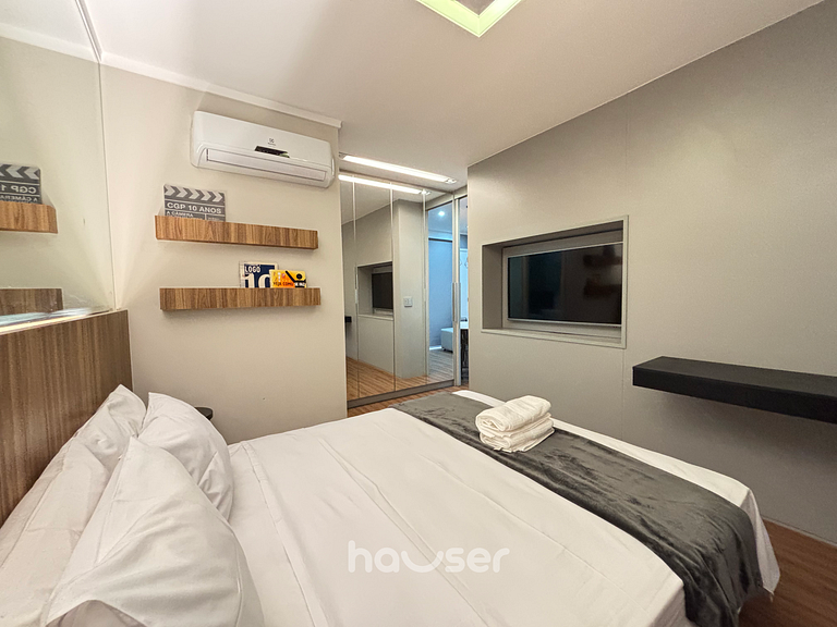 WLK26 - Flat Vista para Parque Cozinha Garagem