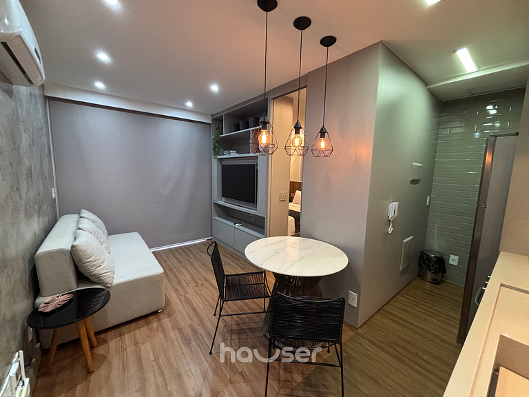 WLK26 - Flat Vista para Parque Cozinha Garagem