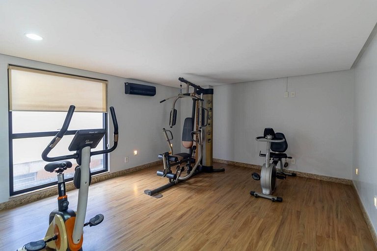 SUN30 - Flat Praça do Sol Cama Superking e Cozinha