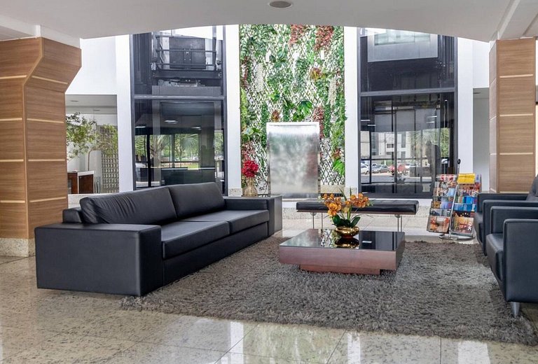 SUN30 - Flat Praça do Sol Cama Superking e Cozinha